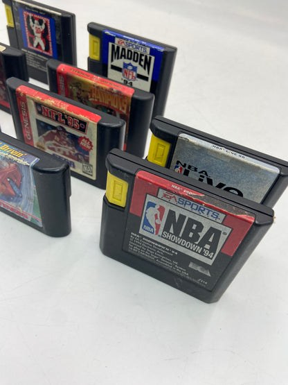 SEGA Lot of Sega Genesis Games Video Game Lot 10 Games Total Not Tested