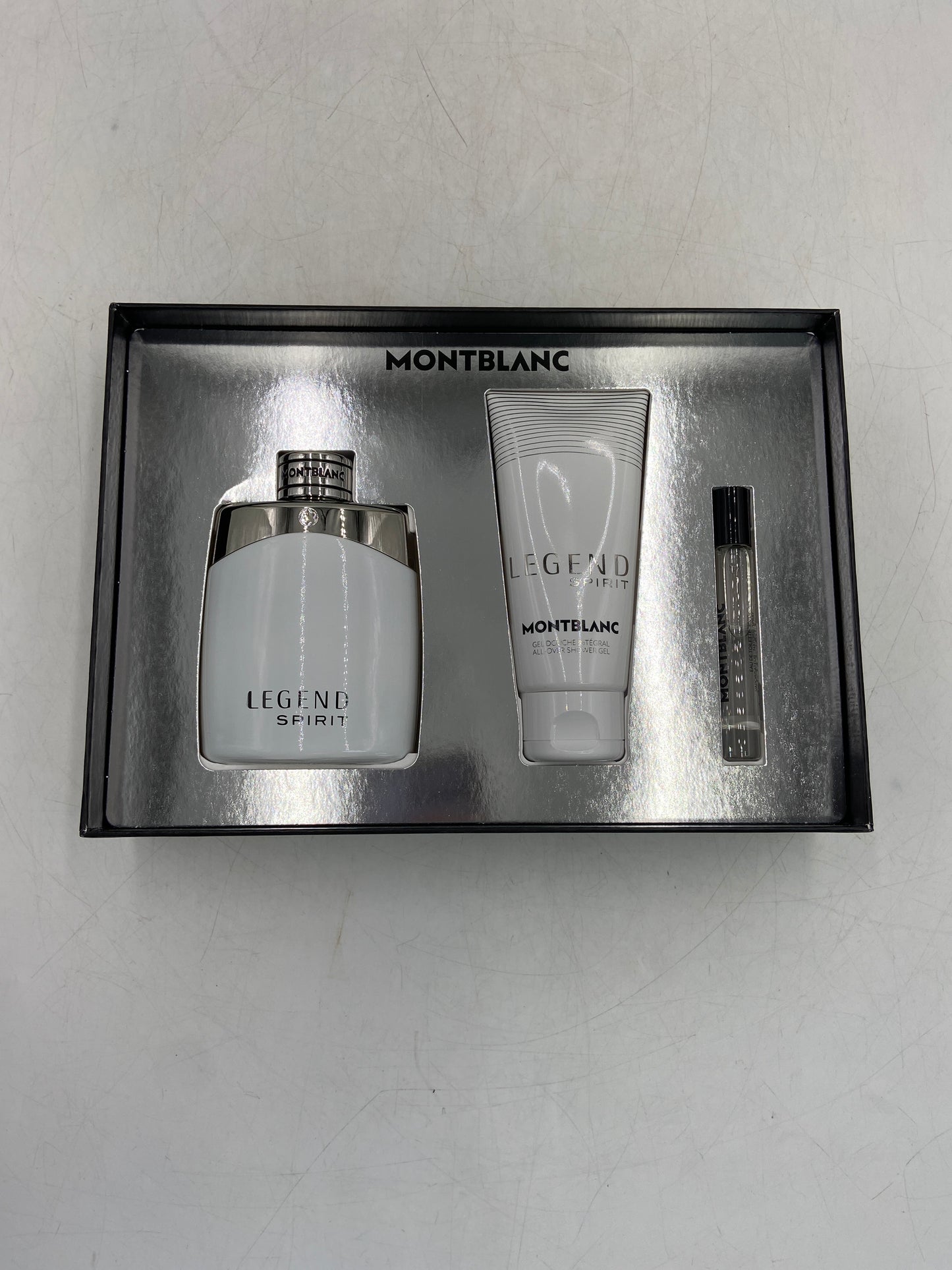 New Montblanc Legend Spirit Set Cologne & Shower Gel Set for Men MB013C48