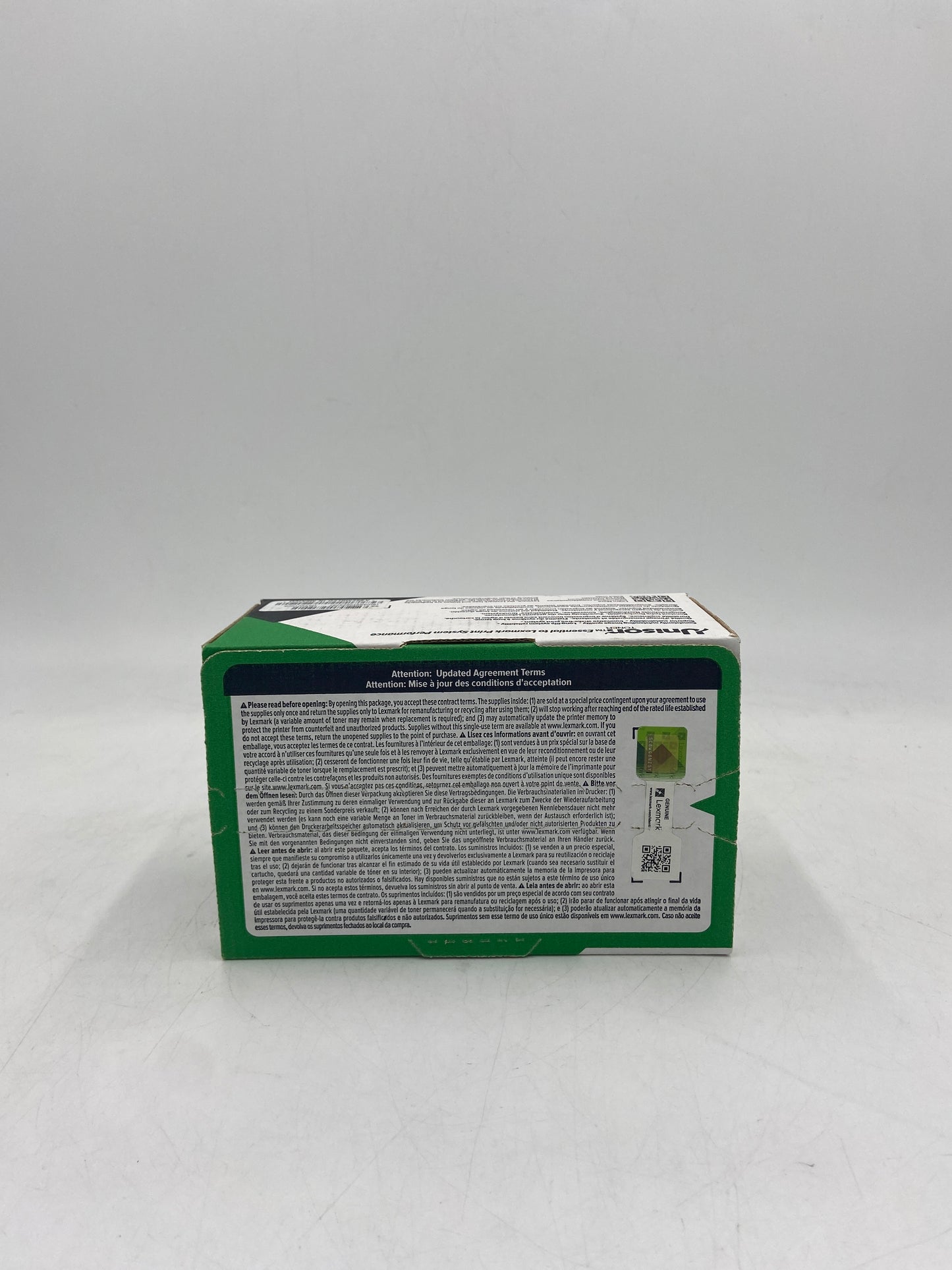 New Lexmark 74C10C0 Cyan Toner Cartridge