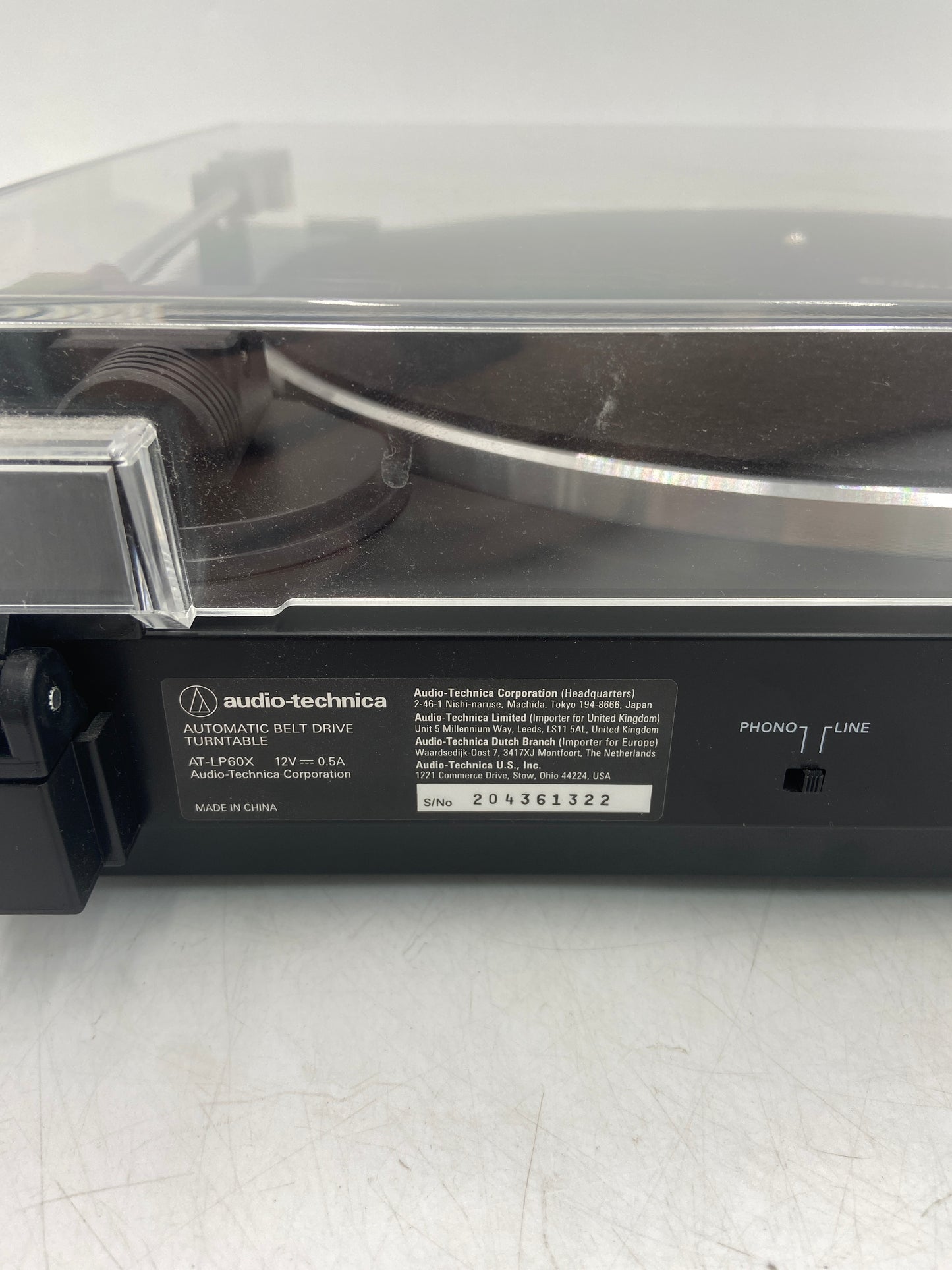 Audio-Technical AT-LP60X Turntable