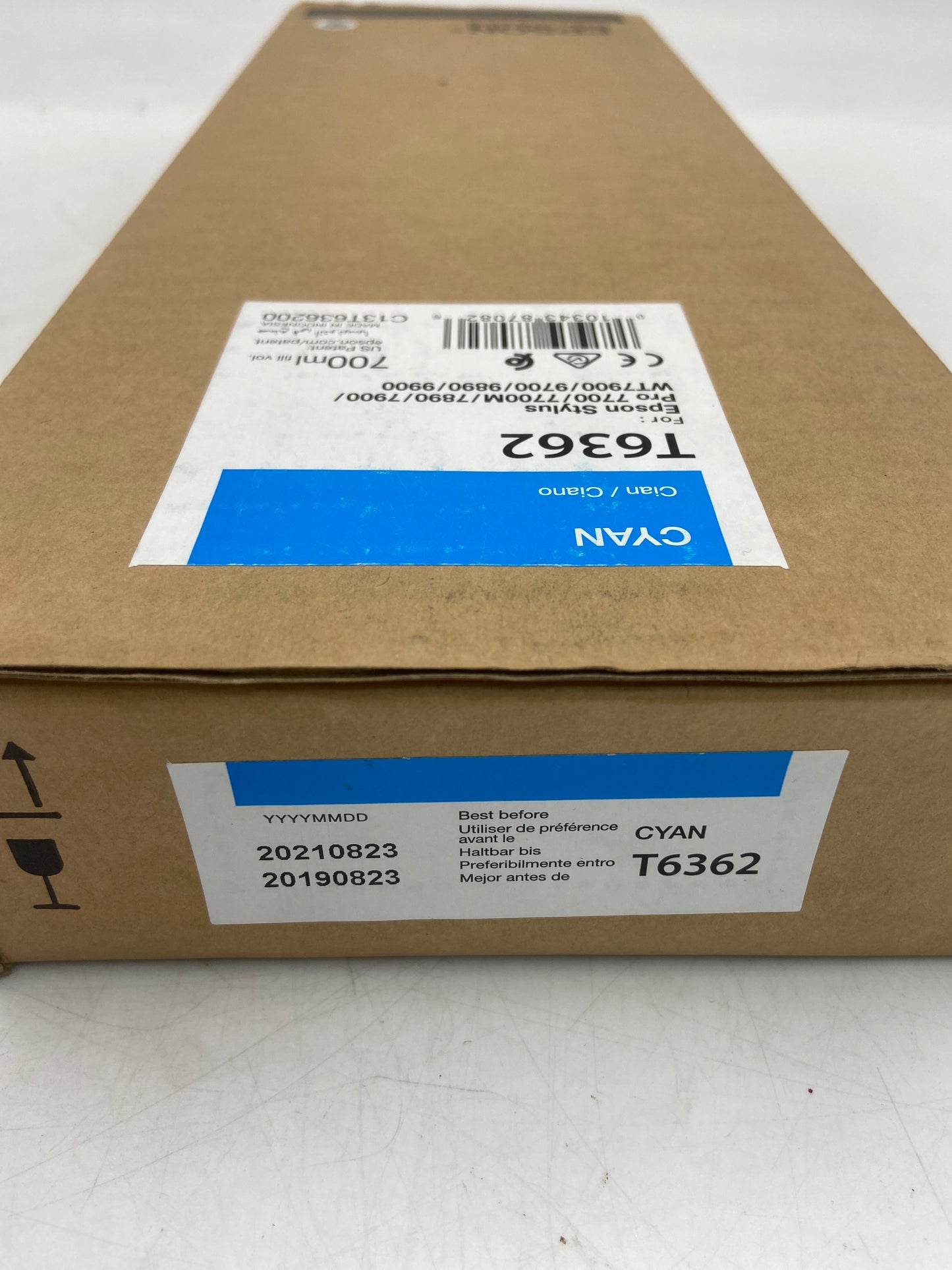 New Epson T6362 Cyan 700ml EXP 2021 Ink Cartridge for Epson Stylus Pro C13T636200