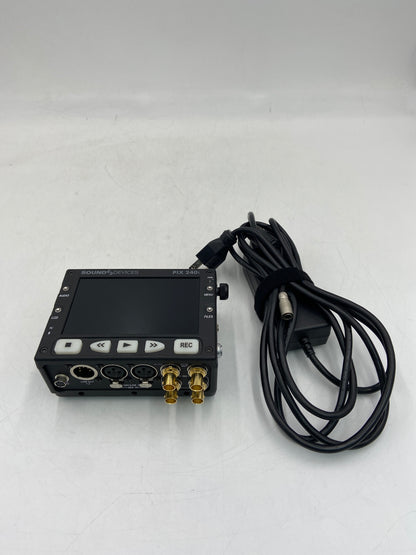 SOUND DEVICES PIX240i Audio Video Recorder WITH POWER CORD NO SSD
