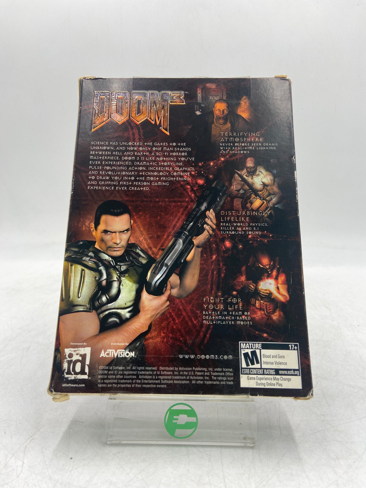 Doom III (Disc 1, 2, and 3) (PC, 2004)