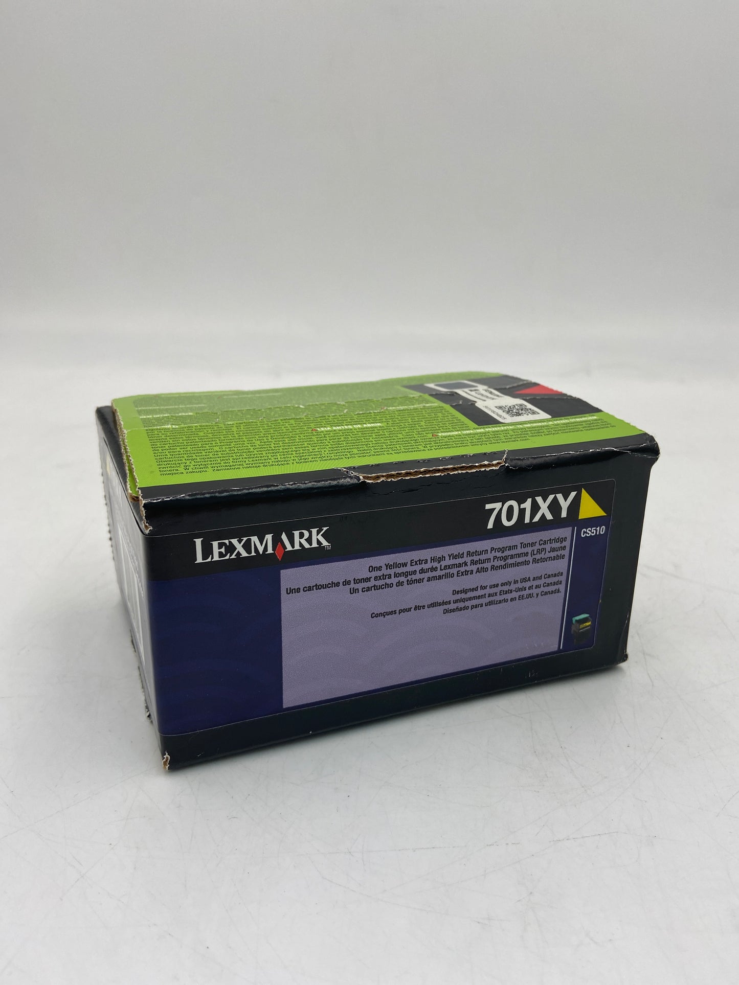 New Lexmark 701XY Yellow Toner Cartridge