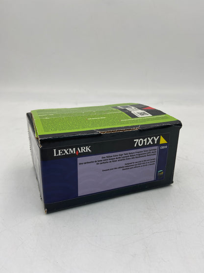 New Lexmark 701XY Yellow Toner Cartridge