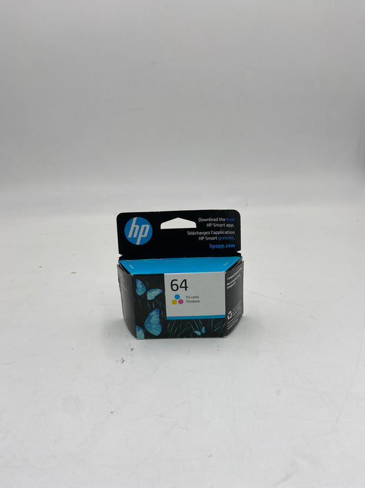 New HP 64 Tri-color Ink Cartridge