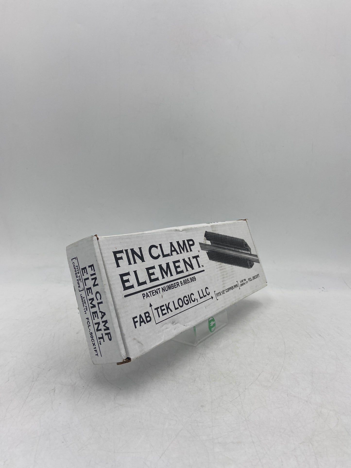 New FIN CLAMP ELEMENT 2-1/8" FIN Baseboard Piping Element 9.605.909 1 FT