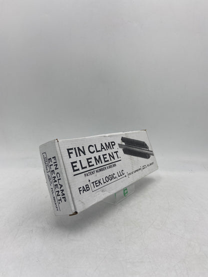 New FIN CLAMP ELEMENT 2-1/8" FIN Baseboard Piping Element 9.605.909 1 FT