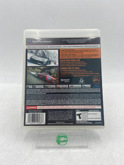 Need For Speed: The Run (Sony PlayStation 3 PS3, 2011)