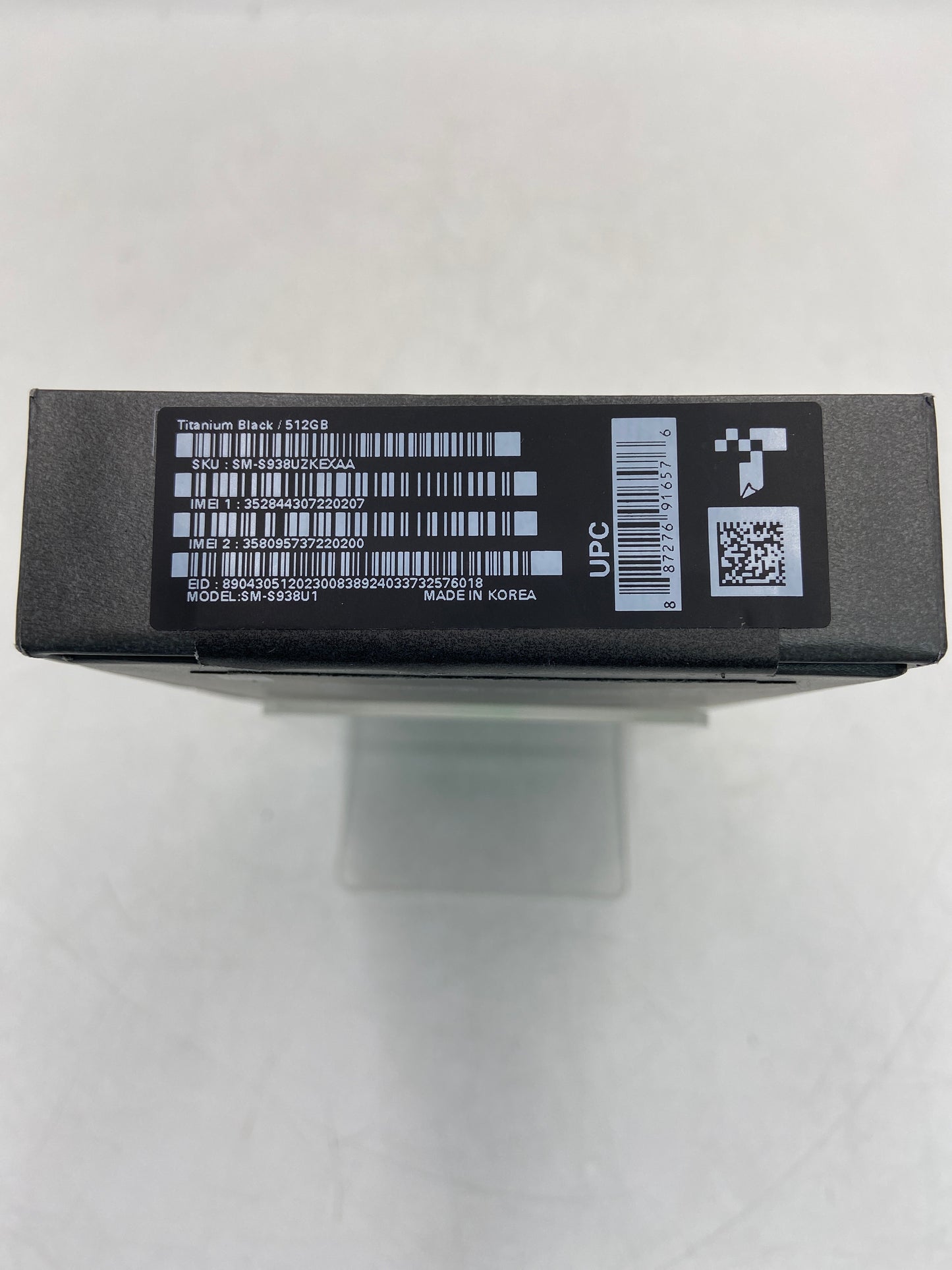 Factory Unlocked Samsung Galaxy S25 Edge 12GB RAM 512GB SM-S938U1 Titanium Black