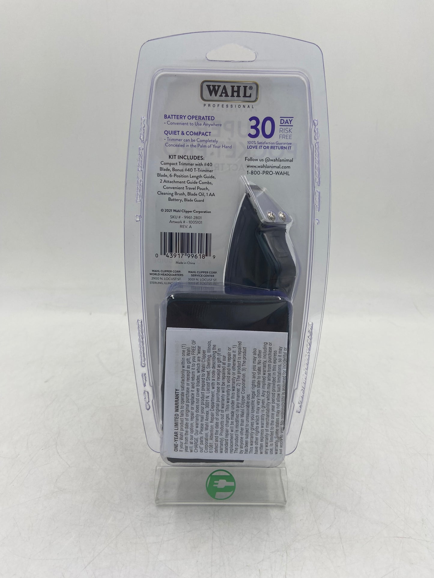 New WAHL Super Pocket Pro Compact Dog Trimmer