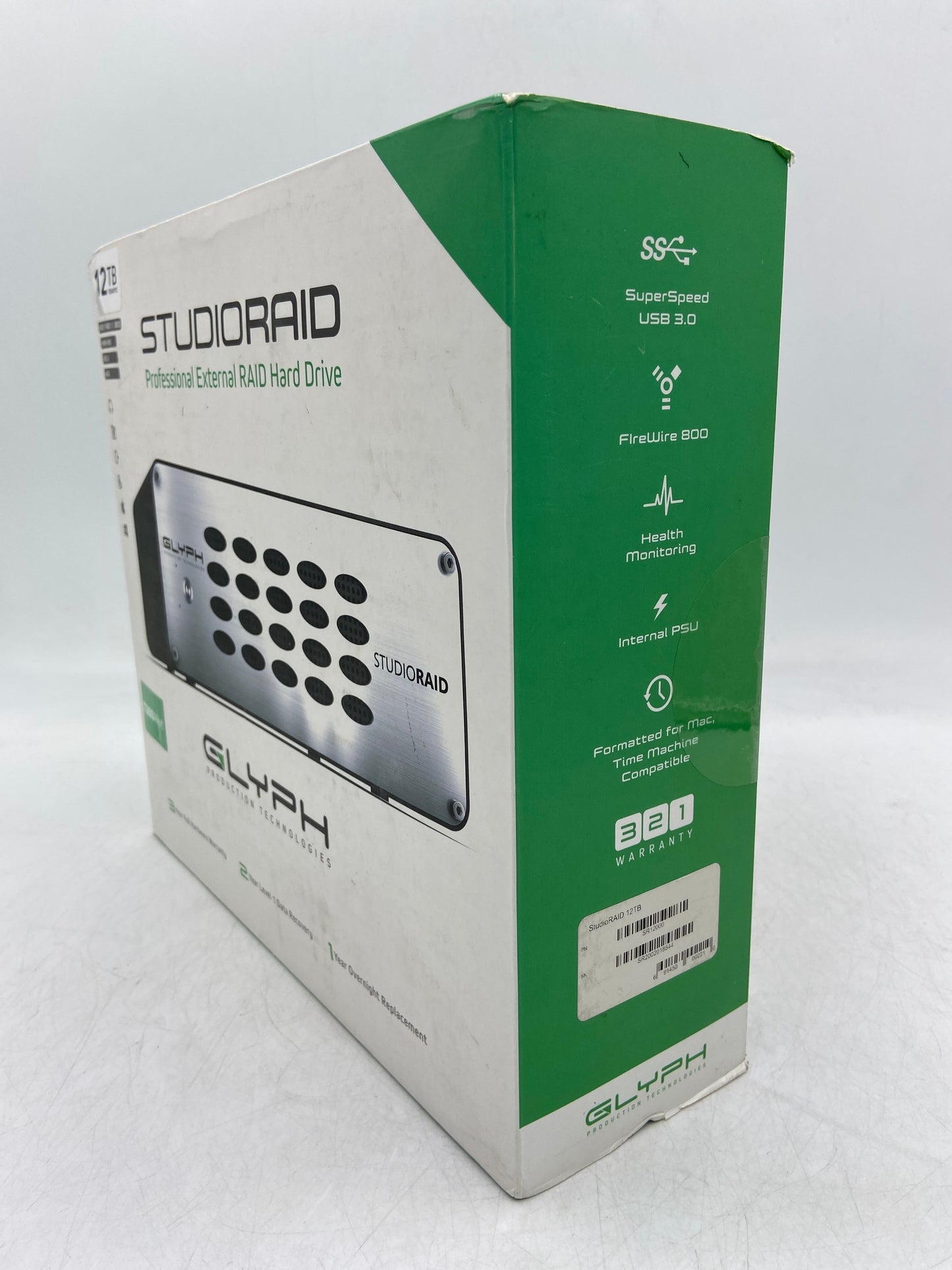 Glyph STUDIORAID 12TB Professional External RAID Hard Drive SR12000