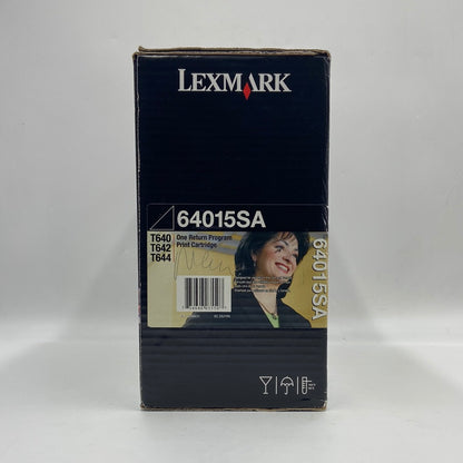 New Open Box Lexmark 64015SA Black Toner Print Cartridge