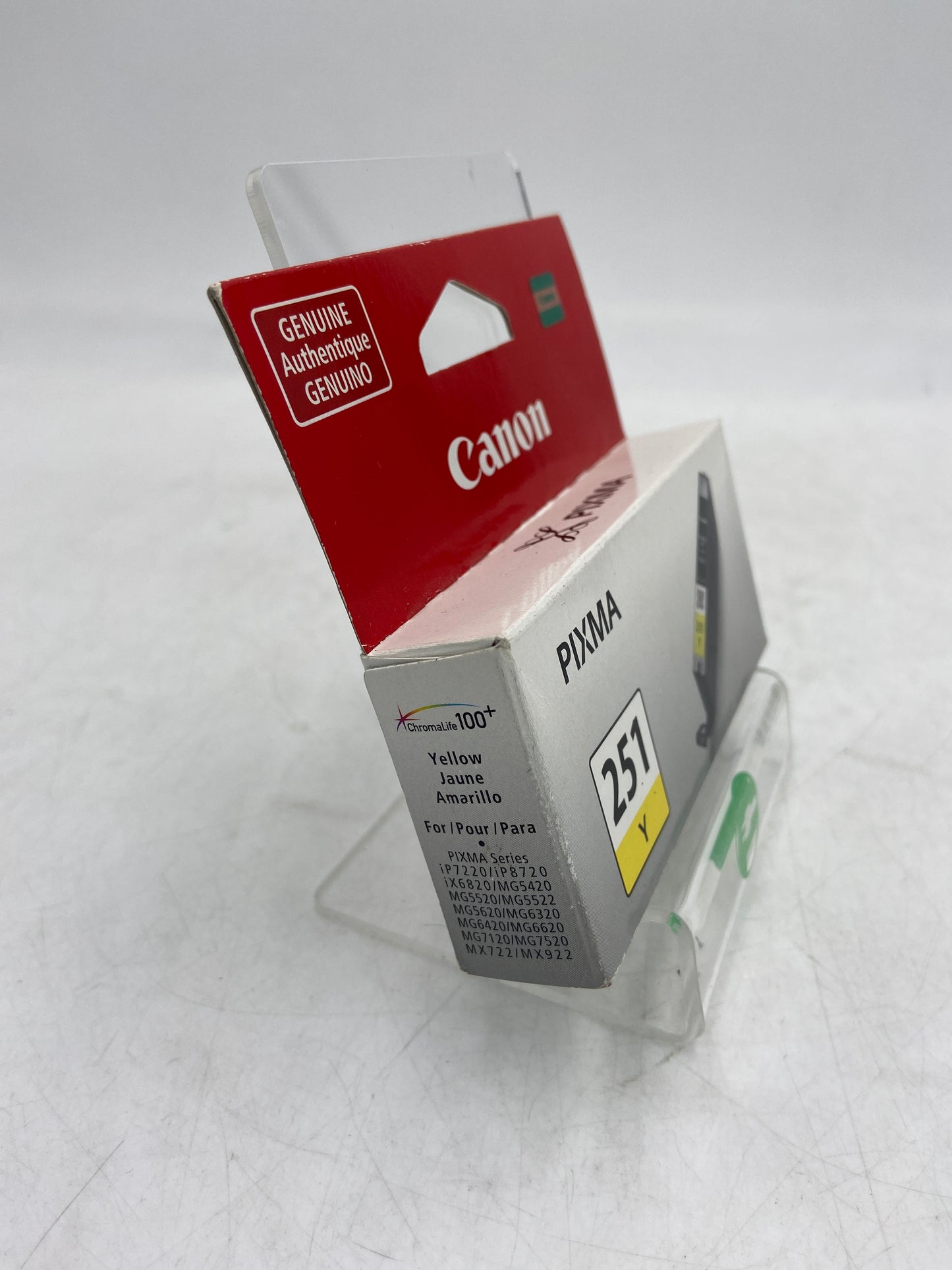 New Lot of 2 Canon 251 CLI-251 Yellow Ink Cartridge