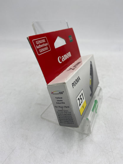 New Lot of 2 Canon 251 CLI-251 Yellow Ink Cartridge