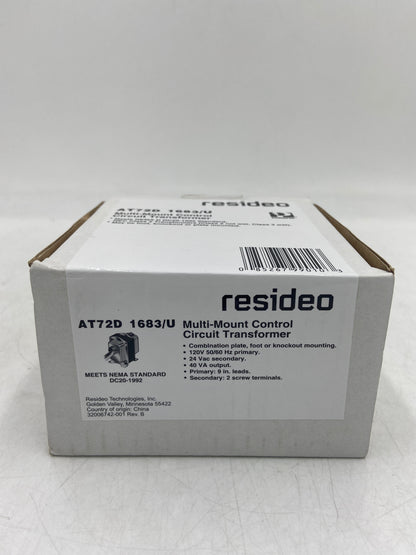 New Resido AT72D 1683/U Multi-Mount Control Circuit Transformer AT72D