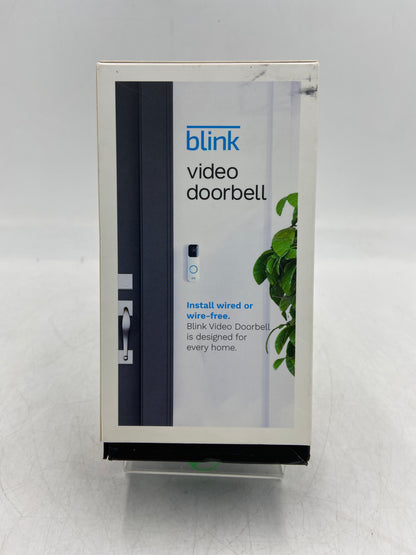 Blink Video Doorbell White Home Surveillance Camera BDM00200UW