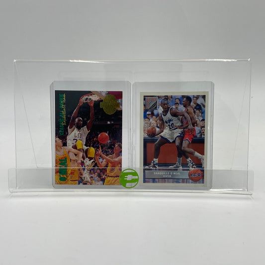 Lot of 2 NBA Cards - Shaquille O'Neal 1992,1993 Trading Cards