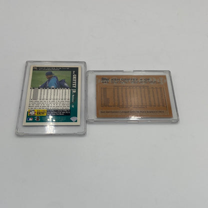 Lot of 2 MLB Cards - Ken Griffey, & Ken Griffey Jr. 1969, 1997 Trading Cards