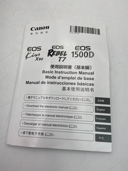 Canon EOS Rebel T7 24.1MP Digital SLR DSLR Camera