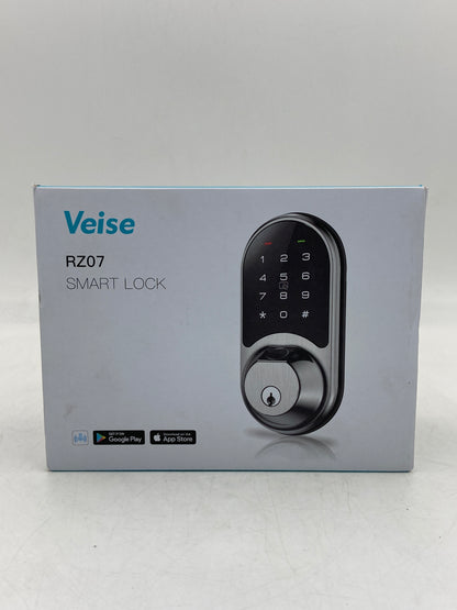 New Veise  Smart Lock (Satin Nickel) Finger Print Smart Lock for Door RZ07