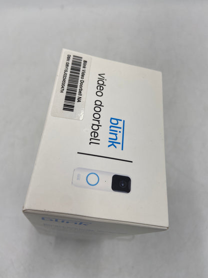 Blink Video Doorbell White Home Surveillance Camera BDM00200UW