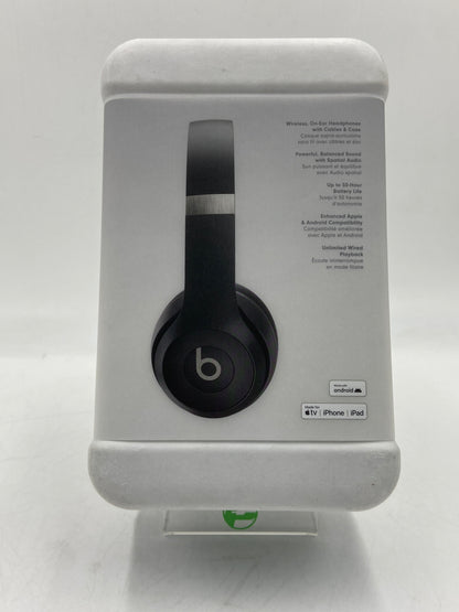 New Beats Solo4 Wireless On-Ear Bluetooth Headphones Black A3140