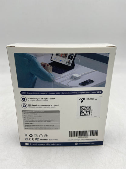 New Breeket Fast Charging Station USB C Fast Charging Station 1619