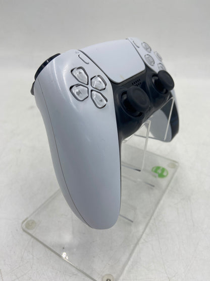 Broken PlayStation 5 PS5 DualSense Wireless Controller White CFI-ZCT1W Damaged Grip