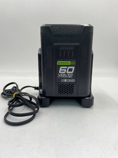 Greenworks 60volt battery pro w charger Battery Charger LB6025