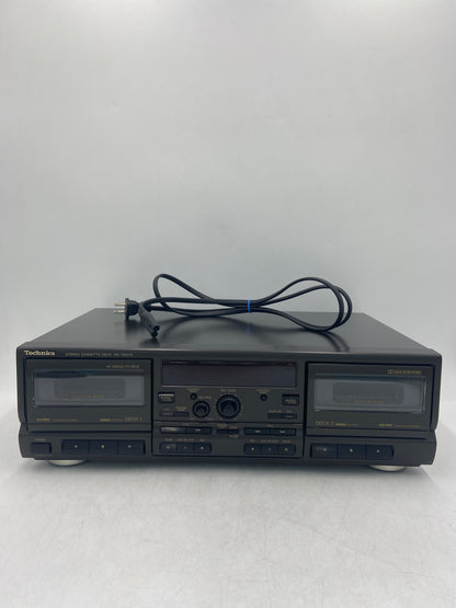TECHNICS Stereo Double   Cassette Deck RS-TR575 Japan ZH0TB03 50