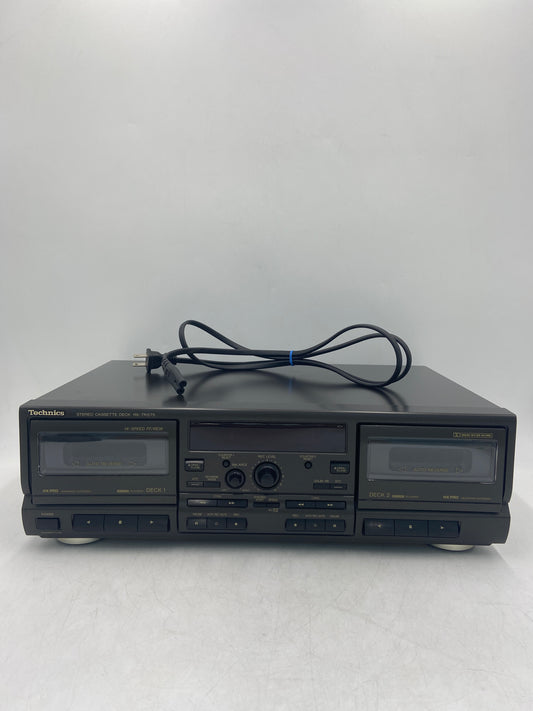 TECHNICS Stereo Double   Cassette Deck RS-TR575 Japan ZH0TB03 50