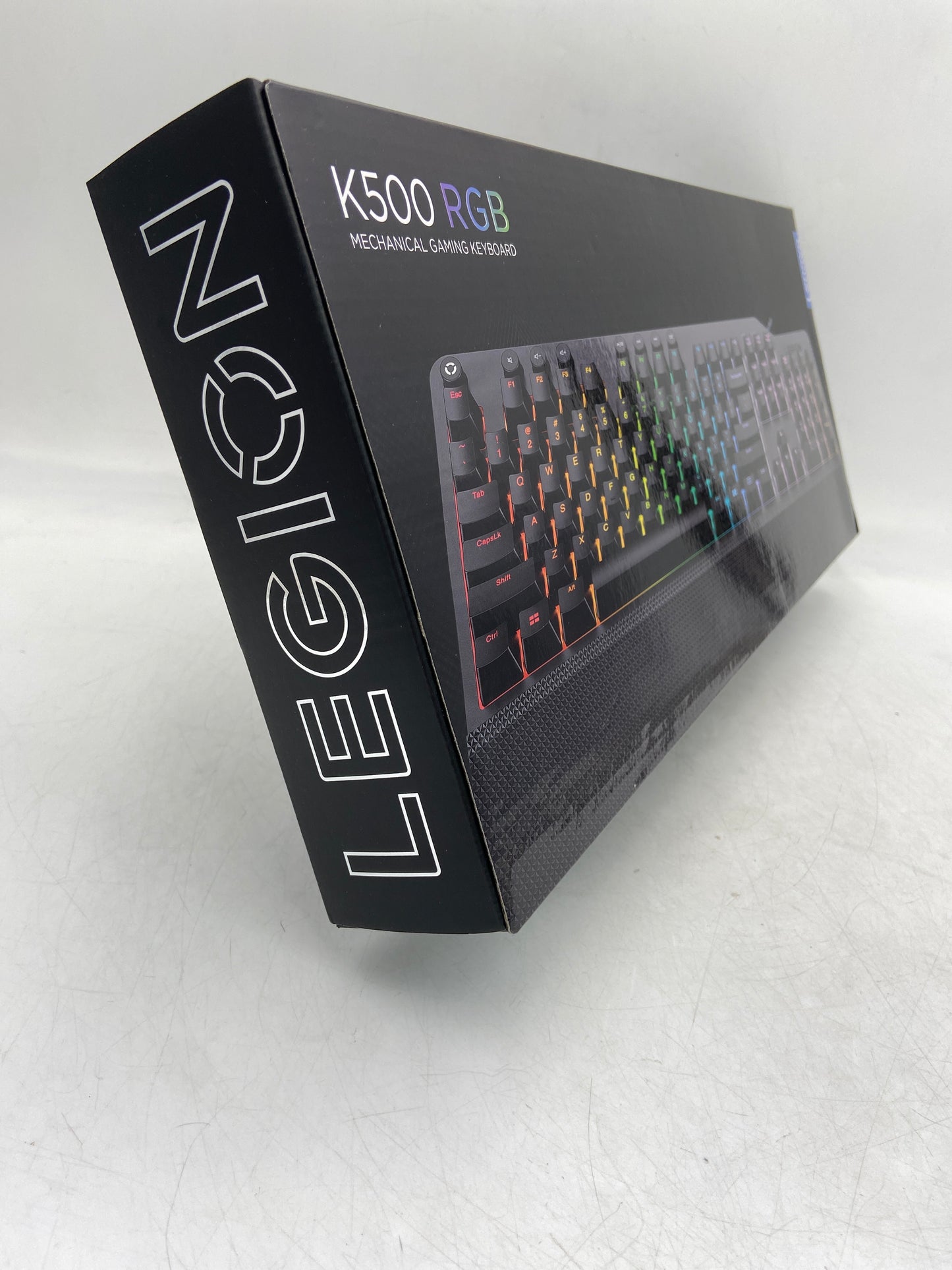 New Lenovo K500 RGB Red RGB Mechanical Gaming Keyboard KG670U