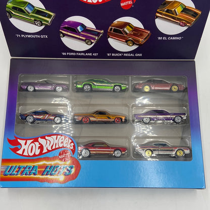 New Hot Wheels Ultra Hots 8-Pack Collector Box HFW07-0910