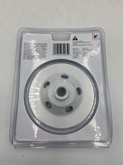 New Bosch 4 1/2" Segmented Diamond Cup Wheel