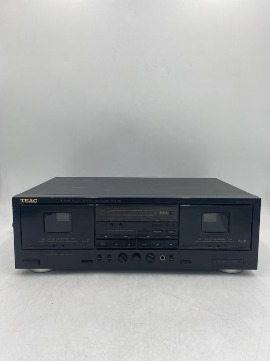 TEAC Dual Auto Reverse Dolby HX Pro Cassette Deck W-520R