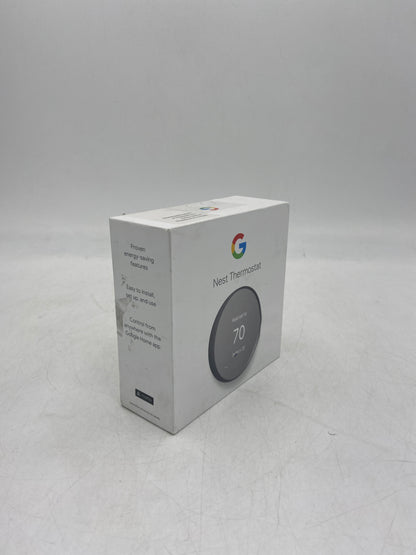 Google Nest Thermostat Charcoal Smart Programmable Thermostat GA02081-US