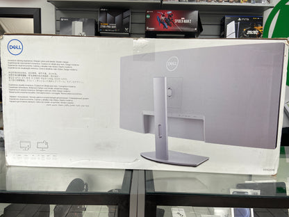 New Dell 34" S3422DW WQHD VA 144Hz Curved Monitor Silver