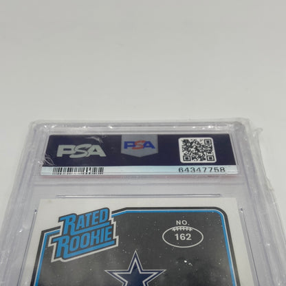 2016 Panini Donruss Optic Dak Prescott Trading Cards 162 NM-MT 8 PSA Verified