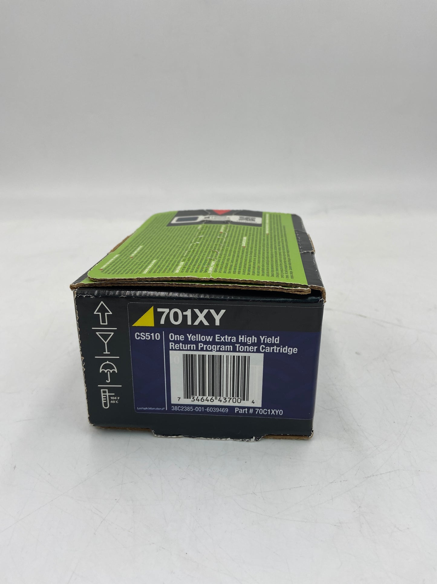 New Lexmark 701XY Yellow Toner Cartridge