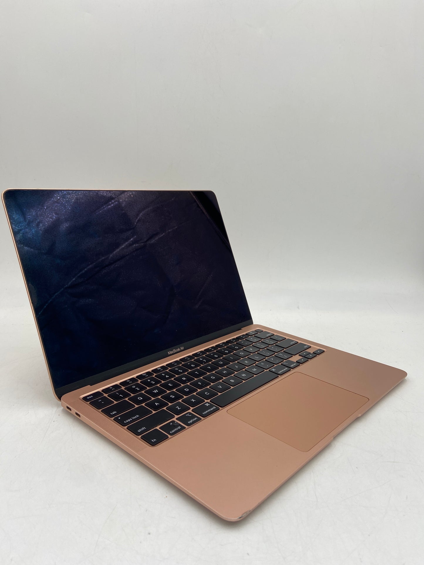 Broken 2020 Apple MacBook Air 13.3" i3 1.1GHz 8GB RAM 256GB Rose Gold A2179