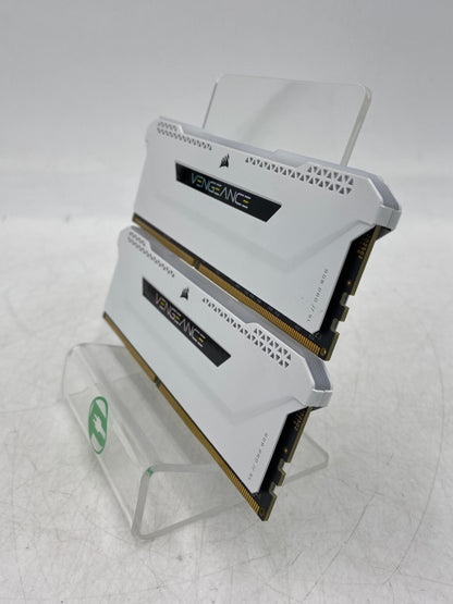 Corsair Vengeance RGB Pro 32GB (2x16GB) RAM DDR4 3600MHz CMH32GX4M2D3600C18W