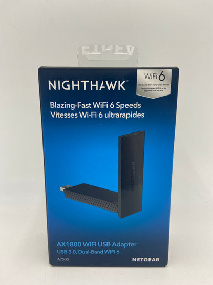 New NETGEAR NIGHTHAWK A7500 BLAZING FAST WI-FI 6 SPEEDS A7500-100PAS