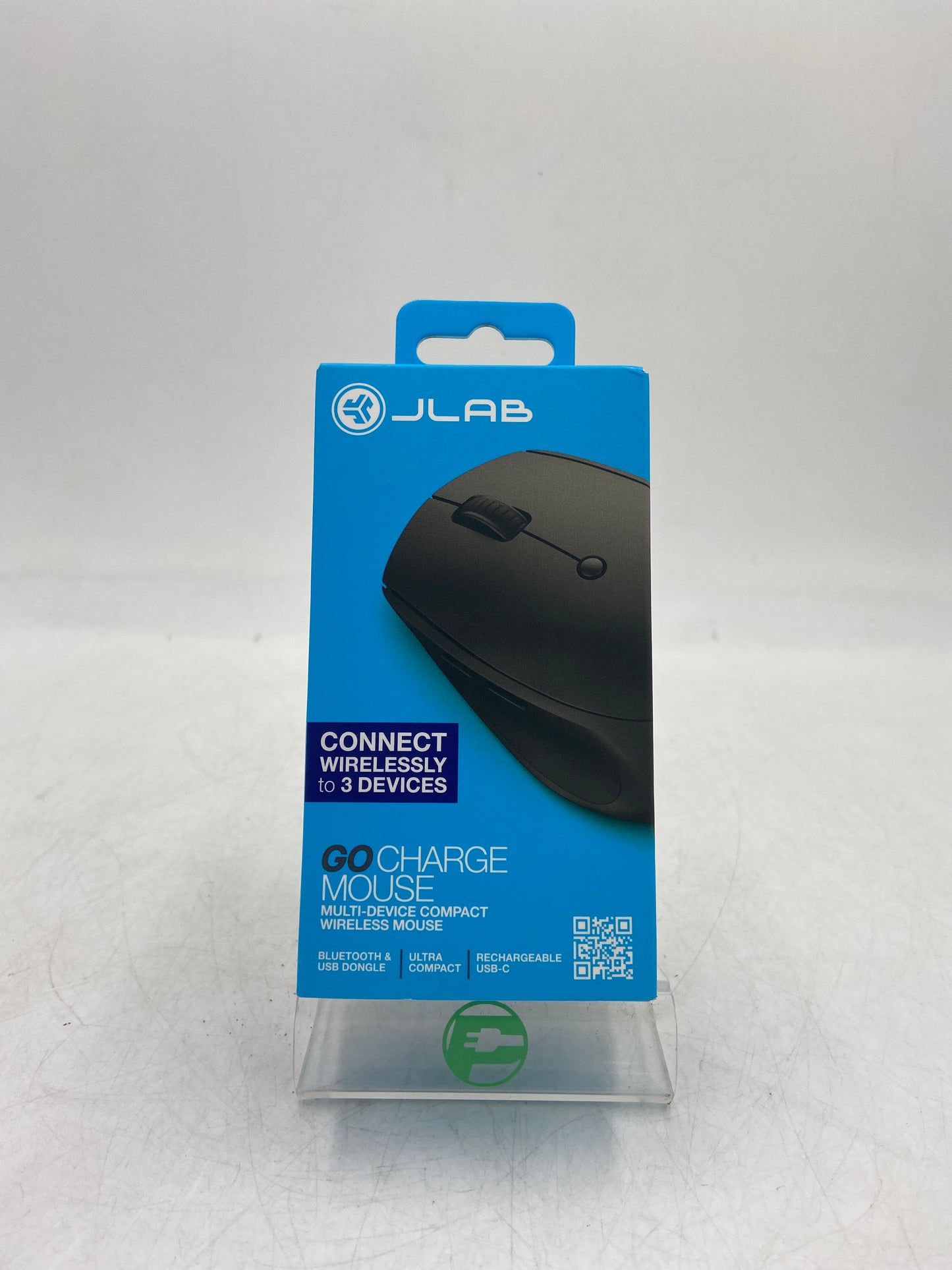 New JLAB Go Charge Mouse Multi-Device Compact Wireless Black Mouse MGOCHRGMSRBLK124
