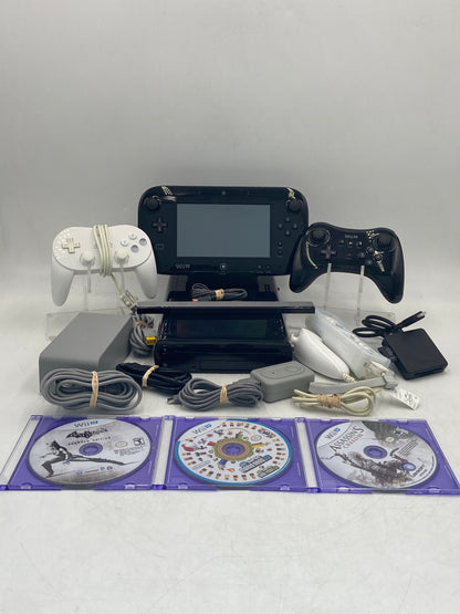 Nintendo Wii U 32GB Video Gaming Console WUP-101(2) Black