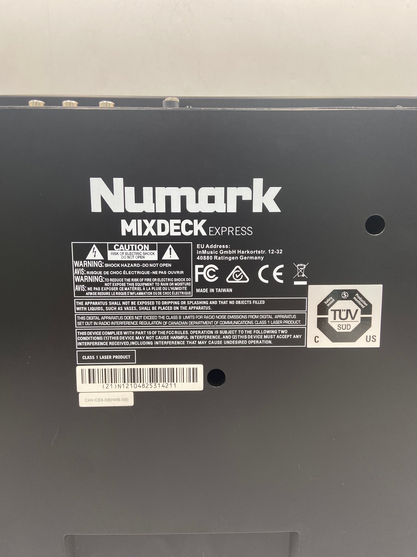 Numark Mixdeck Express Premium DJ Controller