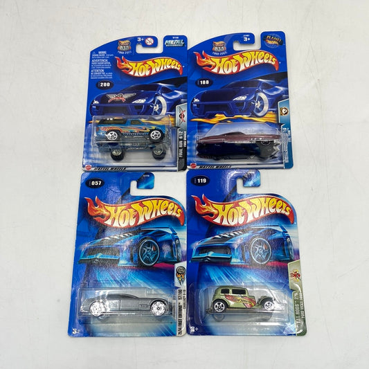 New Hot Wheels Mattel 2003 2004 Lot of 4 188 200 119 057