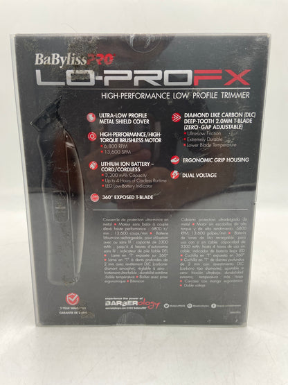 New Babyliss Pro LO-PROFX Profile Trimmer FX726