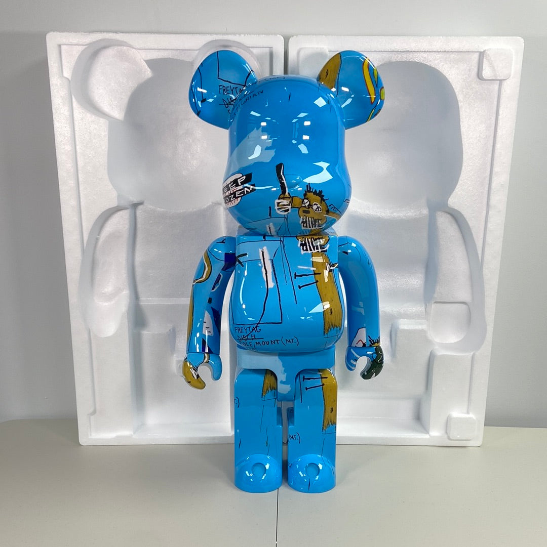 New Open Box Medicom BE@RBRICK 1000% Jean-Michel Basquiat #4