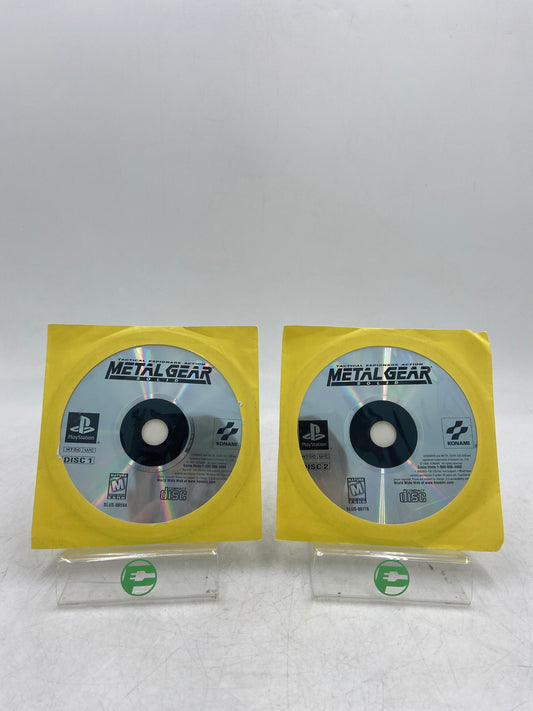 Metal Gear Solid (Sony PlayStation 1 PS1, 1999) Video Game
